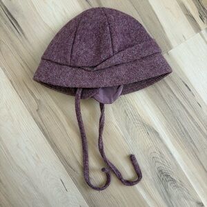 Vintage Rothschild of Philadelphia Purple Girls Wool Blend Hat Sz 4